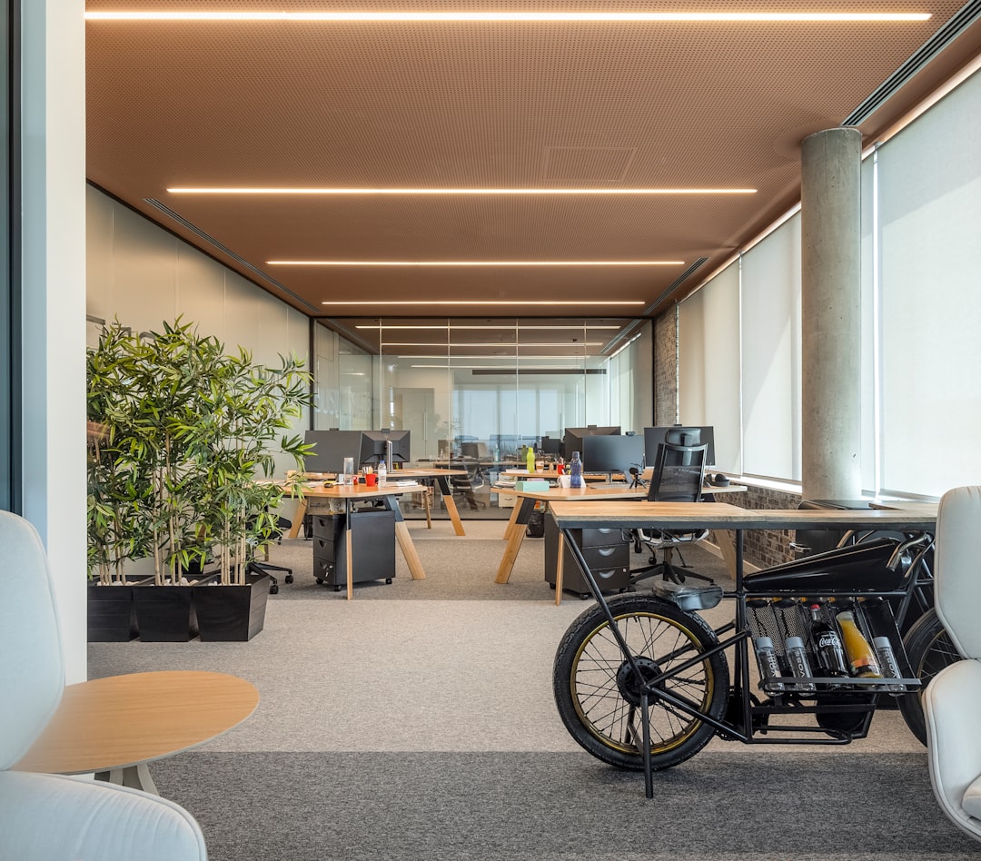 Modern creative office interior